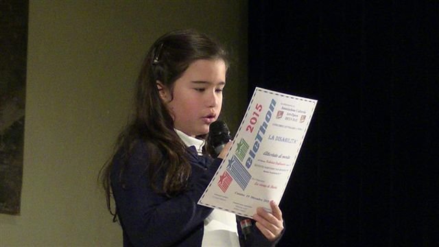 Premiazione concorso letterario sulla disabilità  - Ass. Deus Day